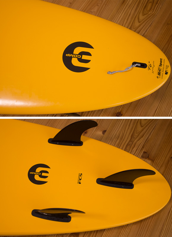 BIC SPORT 中古ファンボード 7`6 fin/tail bno96291183d