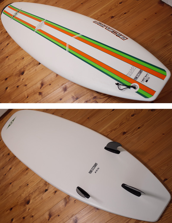 BIC SPORT 中古ファンボード 7`9 deck/bottom-detail bno96291207b