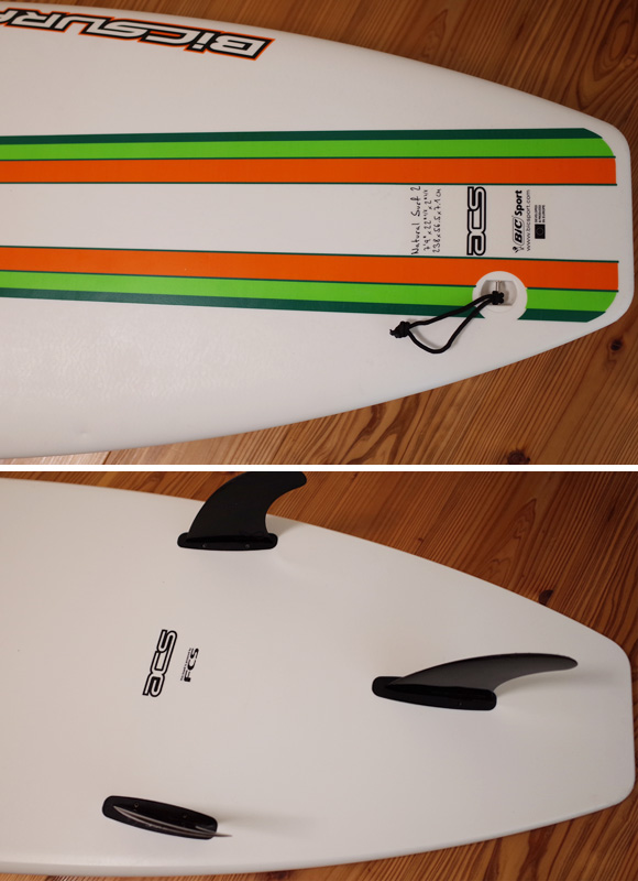 BIC SPORT 中古ファンボード 7`9 fin/tail bno96291207d