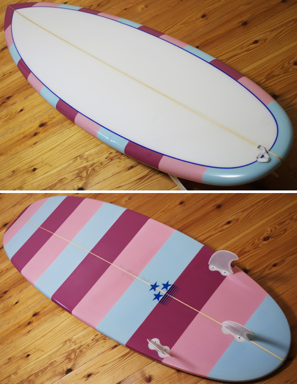 初心者向け・中古ファンボード 6`6 deck/bottom-detail bno96291209b