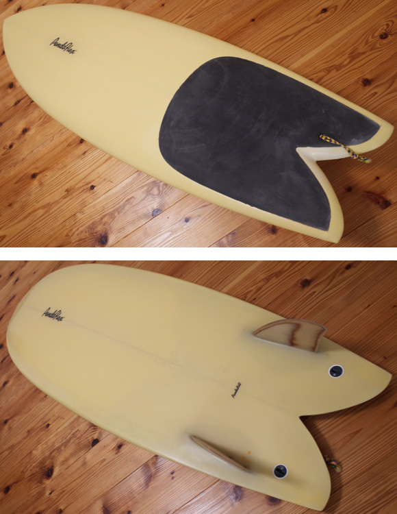 PENDOFLEX FISH 中古フィッシュボード 5`6 deck/bottom-detail bno96291210b