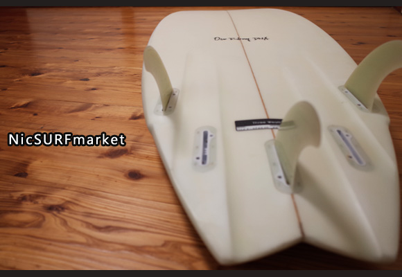 スリーウェザー 中古ショートボード 6'2 5FIN bottom-design 96291244