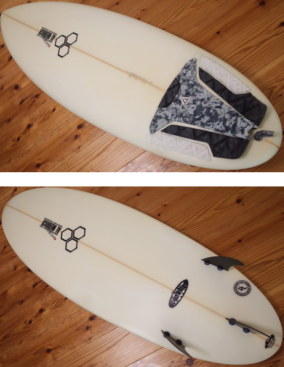 アルメリック Biscuit 中古ショートボード 5`6 deck/bottom No.96291266