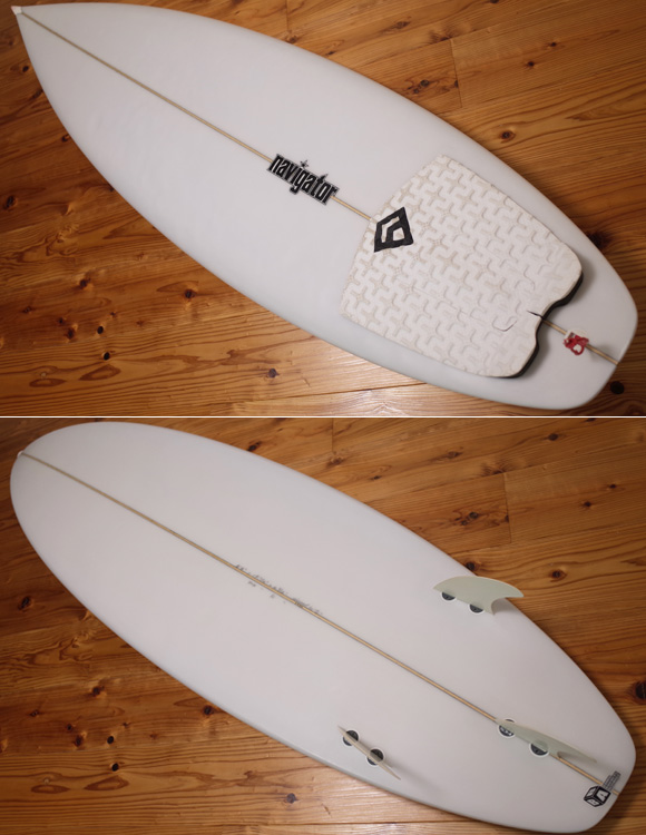 Navigator 中古ショートボード 6`4 T-SHAPE deck/bottom No.96291271