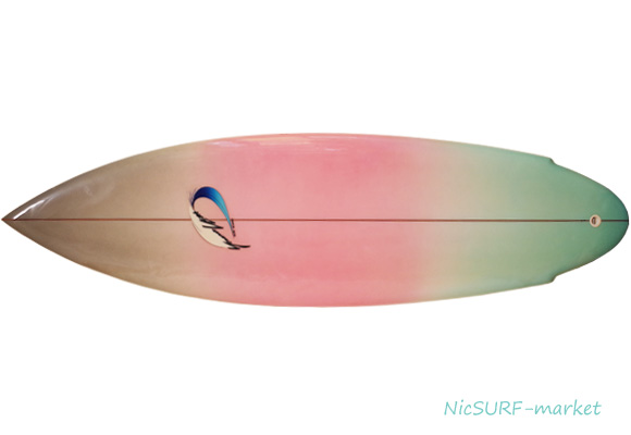 Yoshinori Ueda Surfboards 80`S 中古ツインフィン 5`10 /Vintage TWIN 