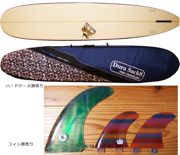 WAVE LION 中古ロングボード 9`2 fin/ハードケース No.96291280