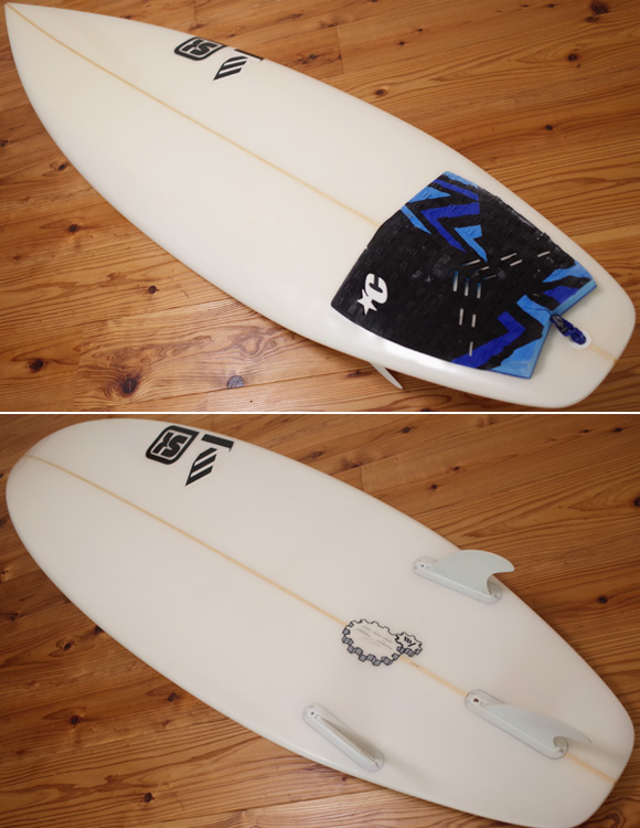 SK SURFBOARD FY 中古ショートボード 5`10 deck/bottom No.96291281