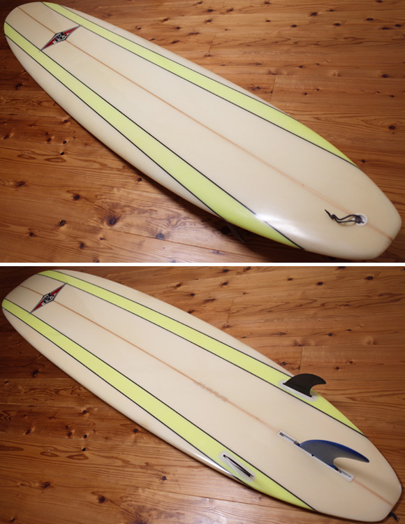 BEAR 中古ロングボード 9`0 Custom deck/bottom No.96291282