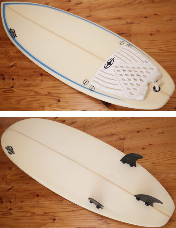 初心者向け Shootz 中古ショートボード 6`6 deck/bottom No.96291284