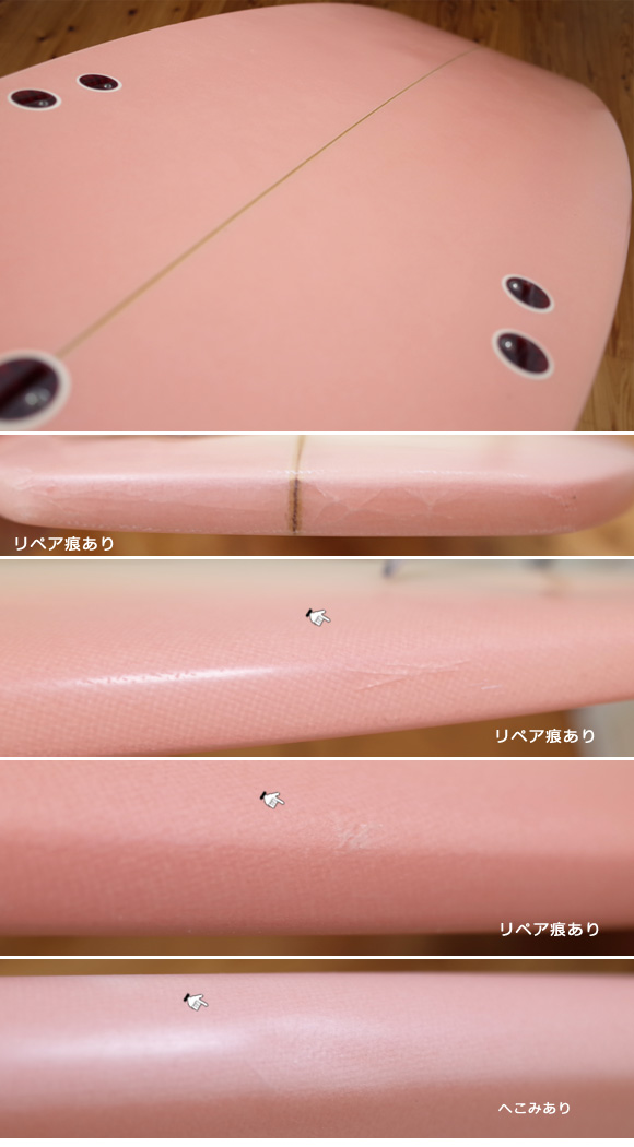 SAKURA SURF 中古ショートボード 6`6 condition No.96291285