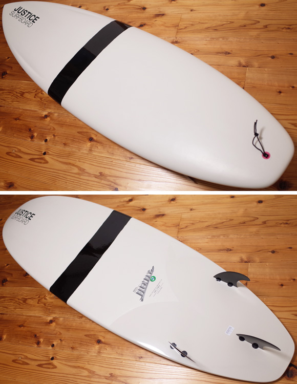 ジャスティス フレックスフライ ザ・ファースト EPOXY 中古ファンボード 6`8 deck/bottom No.96291287