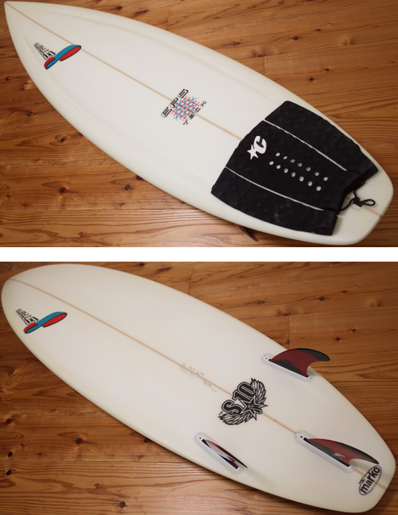 STRETCH S10 EPS 中古ショートボード 6`1 deck/bottom No.96291290