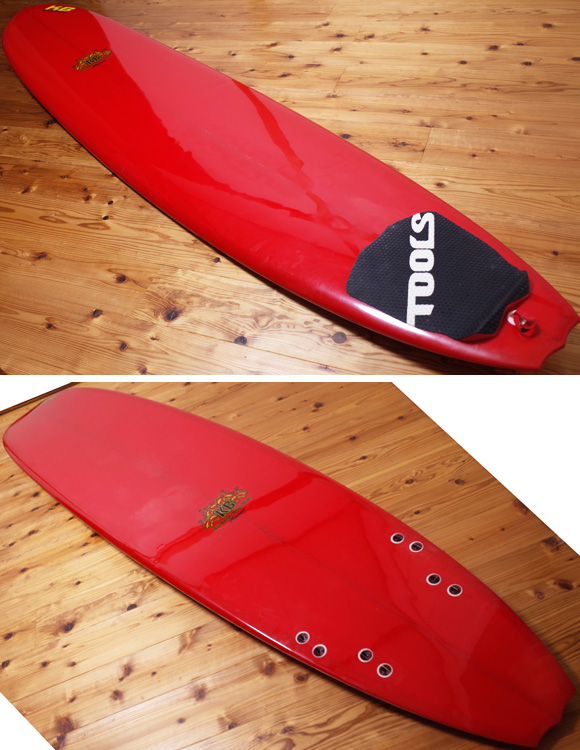 KB 中古ロングボード 9`2 KIRK BIERKE ROUNDCD CONCAVE NOSERIDER deck/bottom No.96291293