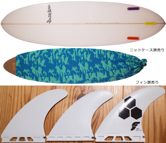 banks 中古ファンボード 6`10  fin/ニットケース No.96291299