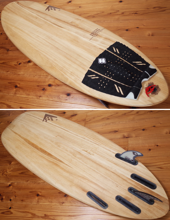 FIREWIRE GREEDY BEAVER 中古ショートボード 5`8 TIMBER TEK deck/bottom No.96291304