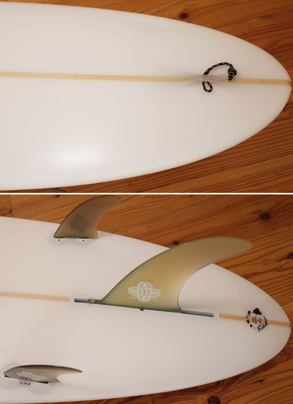ZBURH SURFBOARDS（ゼブラ）SCHAPER / Lunch Break 中古ロングボード 9 