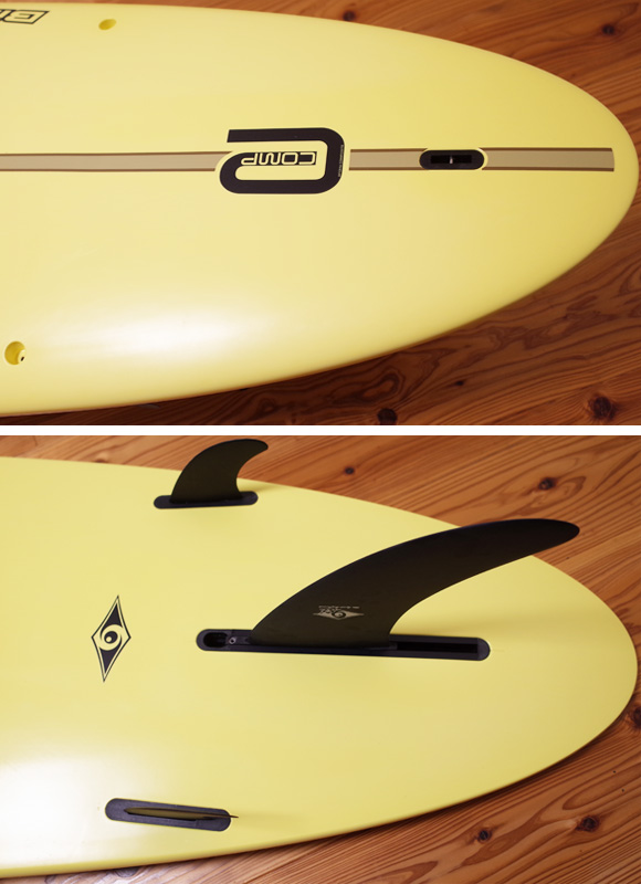 BIC SURF Noserider E-COMP 中古ロングボード9`4 tail No.96291319