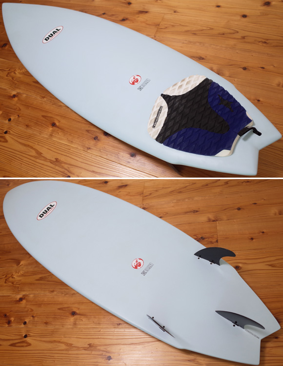 DUAL Surfboard EPS 中古ショートボード 5`11 MASTER WORKS deck/detail No.96291326