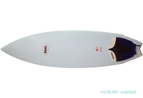 DUAL Surfboard EPS 中古ショートボード 5`11 マスターワークス製 (No ...