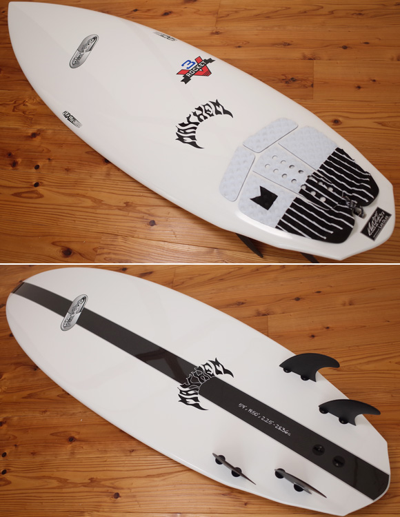 Placebo V3 ROCKET 中古ショートボード 5`9 5FIN deck/bottom No.96291329