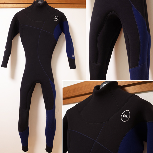 QUIKSILVER クイックシルバー 中古ウェットスーツ 5/3mm フルスーツ 