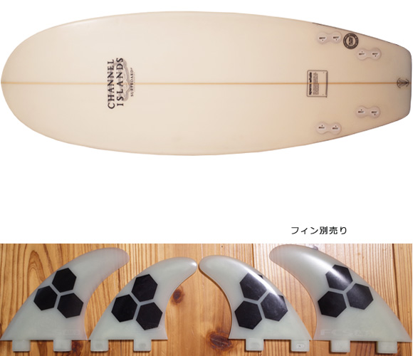 Channel Islands Sperm Whale 中古ショートボード 5`3 fin/option No.96291333