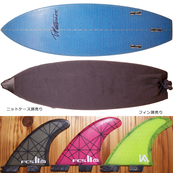 Timmy Patterson CHOPPED CLAM 中古ショートボード 5`11 fin/ニットケース No.96291344