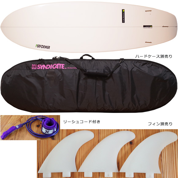 スリーウェザー PERFORMER 中古ファンボード 6`6 fin/ハードケース No.96291345