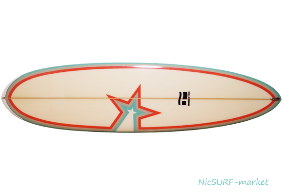 T-STICK 7’0ft ファンボード　ミッドレングス　良好　サーフボード T-STICK 7'0ft ファンボード ミッドレングス 良好 サーフボード