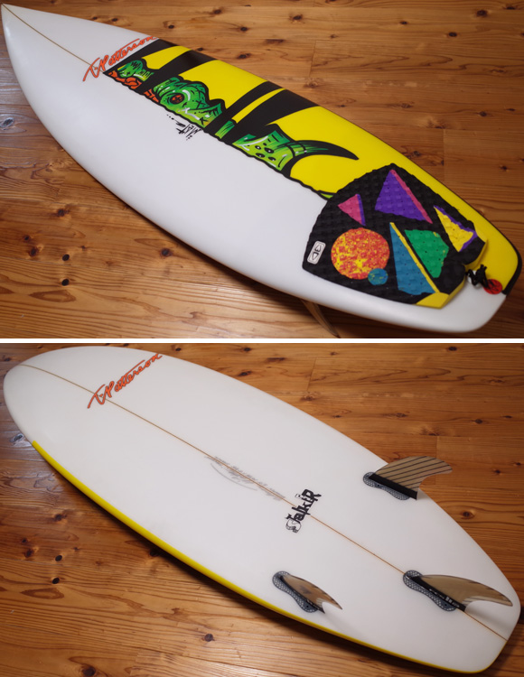 Timmy Patterson STALKER 中古ショートボード 6`0 deck/bottom No.96291350