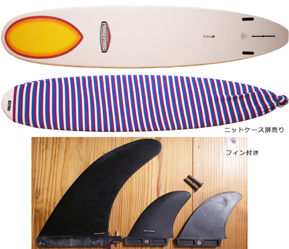 SOUTH POINT EPOXY fin/ニットケース 中古ロングボード 9`2 No.96291352