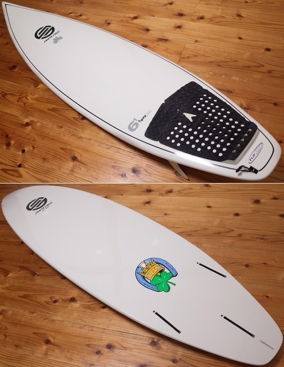 Santa Cruz GALLY 中古ショートボード 6`1 TUFLITE deck/bottom No.96291368