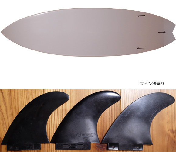 EPOXY 中古ショートボード 5`10 fin/option No.96291370