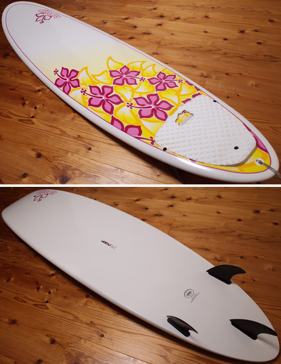 NSP Surfbetty 中古ファンボード 7`6 EPOXY deck/bottom No.96291377