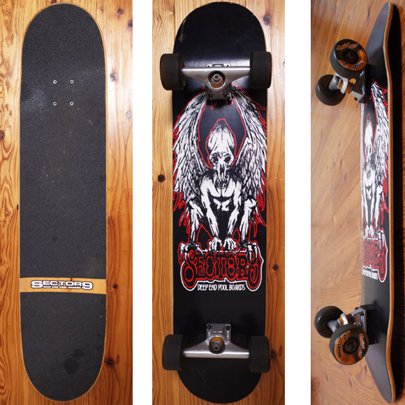 Sector9 中古スケートボード DEEP END POOL 37inch deck/bottom No.96291383