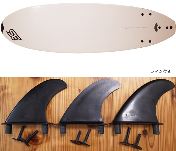 BS 中古 ソフトファンボード ELEMENT FUN 6`4 fin/option No.96291397