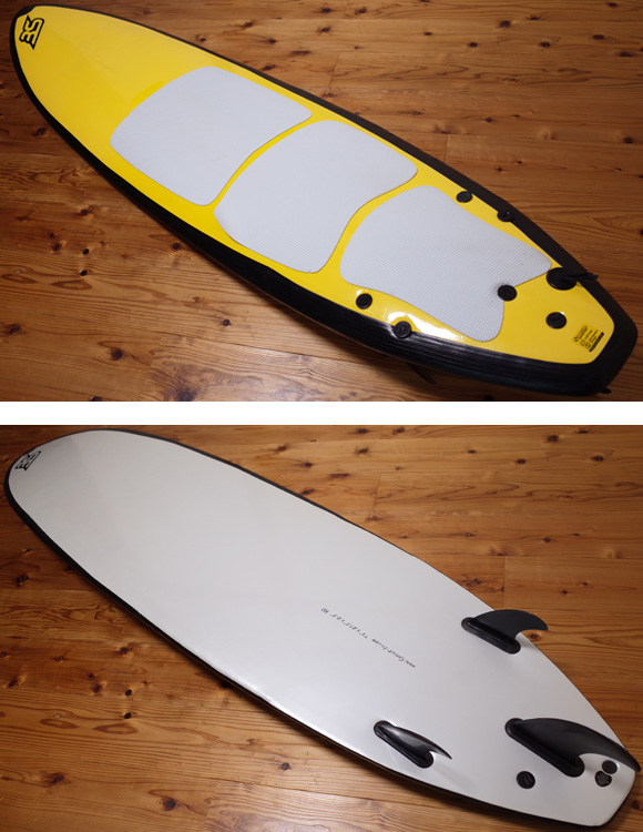 BS ソフトサーフボード 中古ファンボード HD 7`5 deck/bottom No.96291398