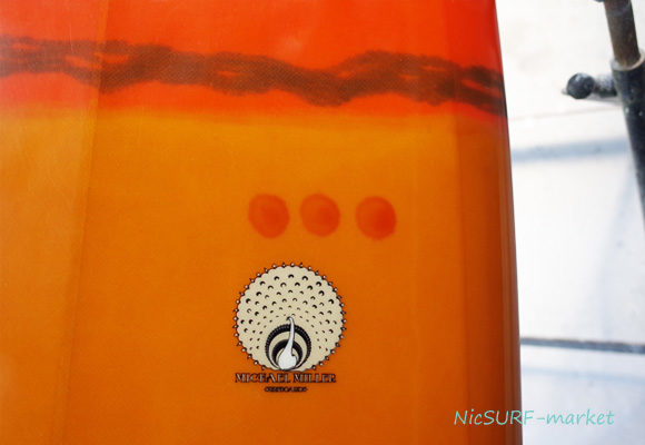 MICHAEL MILLER SURFBOARDS explorer egg 6`6 repair-入荷しました！