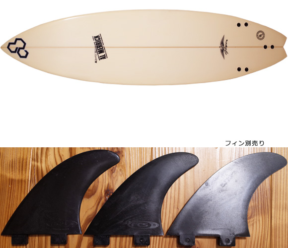 アルメリック FlyerⅡ 中古ショートボード 6`2 fin/option No.96291418