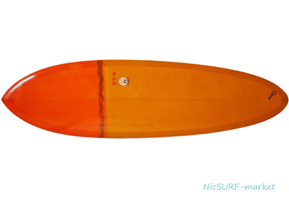 MICHAEL MILLER SURFBOARDS explorer egg 6`6 中古ファンボード No.96291419