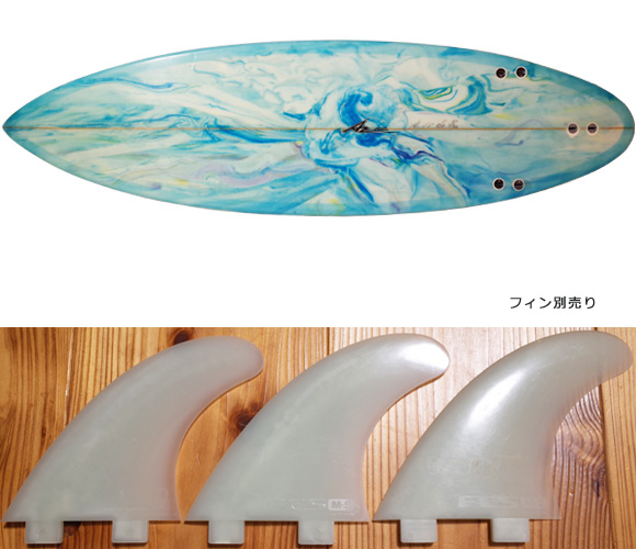 AZサーフボード 中古ショートボード 6`0 Custom fin/option No.96291424