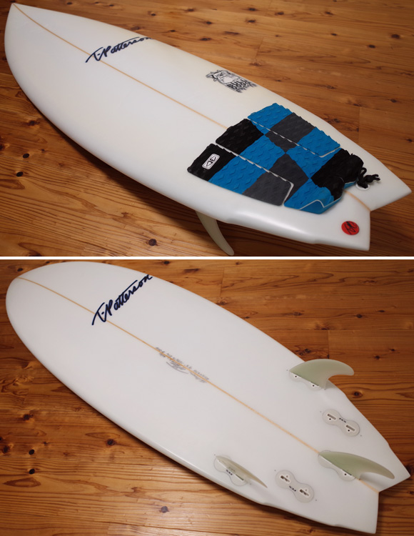 Timmy Patterson BULLDOG 5`6 中古ショートボード deck/bottom No.96291426