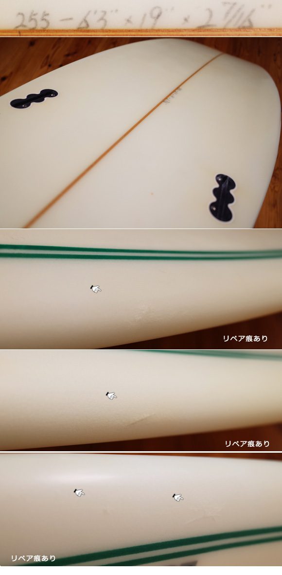 RAMi SURFBOARD 中古ショートボード 6`3 condition-1 No.96291431