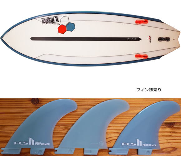 アルメリック TWIN FIN FUSION DUAL CORA 5`4 中古ショートボード fin/option No.96291433