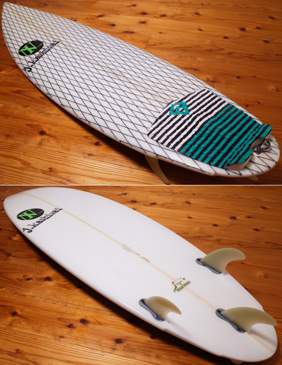 INSPIRE ZINGER 中古ショートボード 5`9 deck/bottom No.96291434