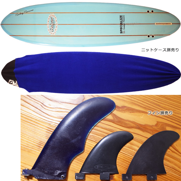 Waicocoサーフボード / SPECIALIZE 中古ファンボード 7`2  fin/ニットケース No.96291435