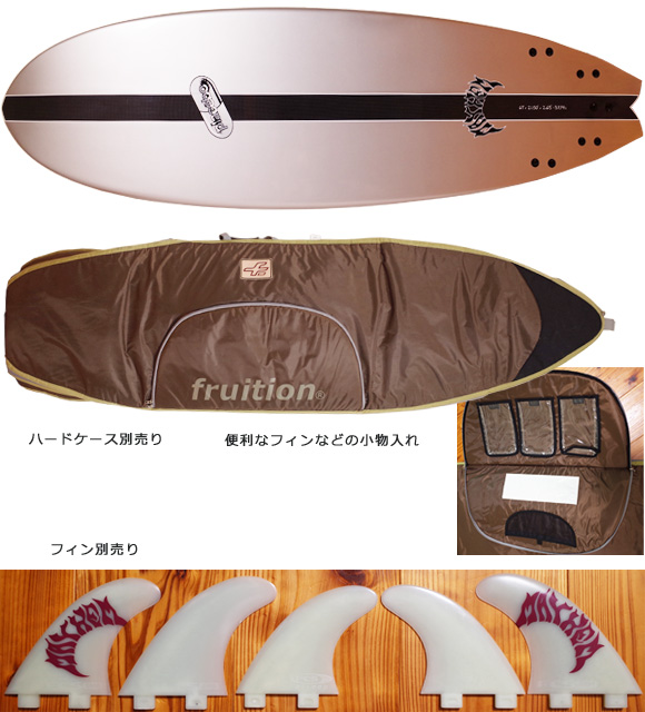 プレセボ RNF-EVOLUTION 中古ショートボード 6`1 fin/ハードケース No.96291443