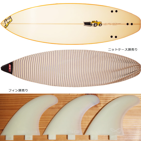 JSサーフボード 中古ショートボード 5`9 JAPAN MODEL fin/ニットケース No.96291444
