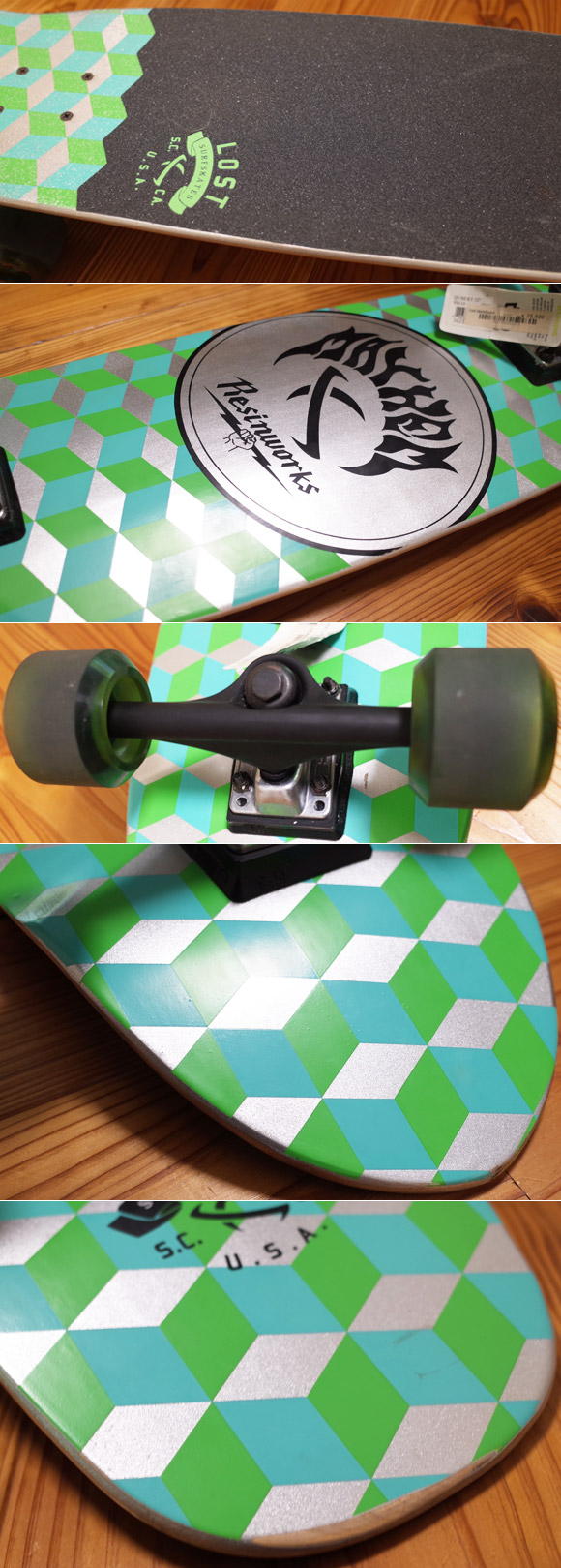 LOST SURFSKATES  QUBERT 32" SS 610 中古スケートボード condition No.96291445