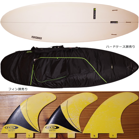 スリーウェザー PERFORMER EGG 中古ファンボード 6`4 fin/ハードケース No.96291446